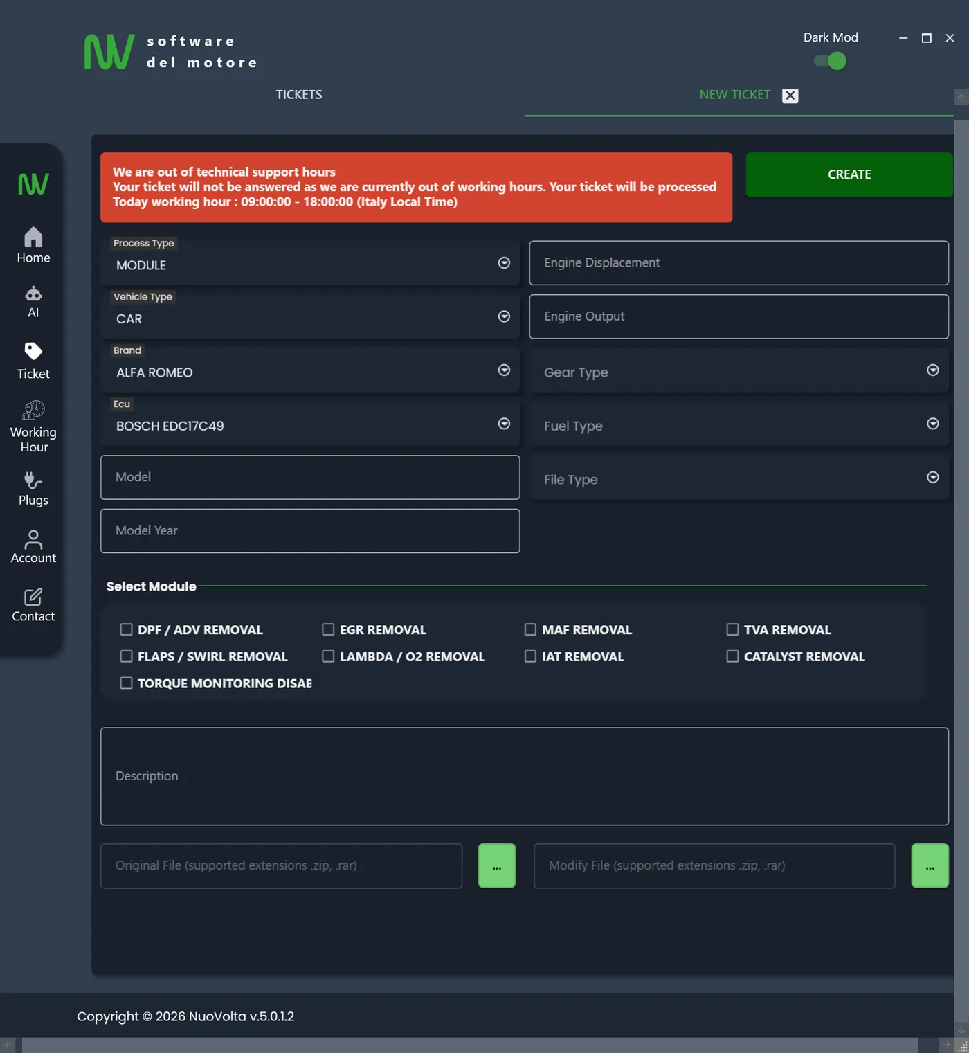 Ticket System