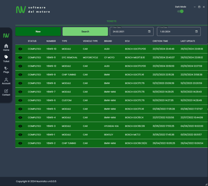 NuoVolta Client v4